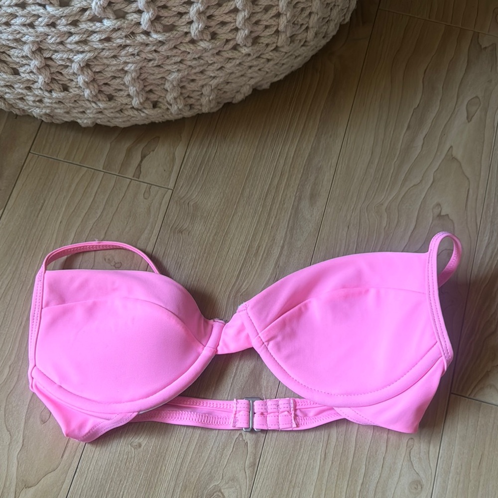 saski Pink Bikini Top